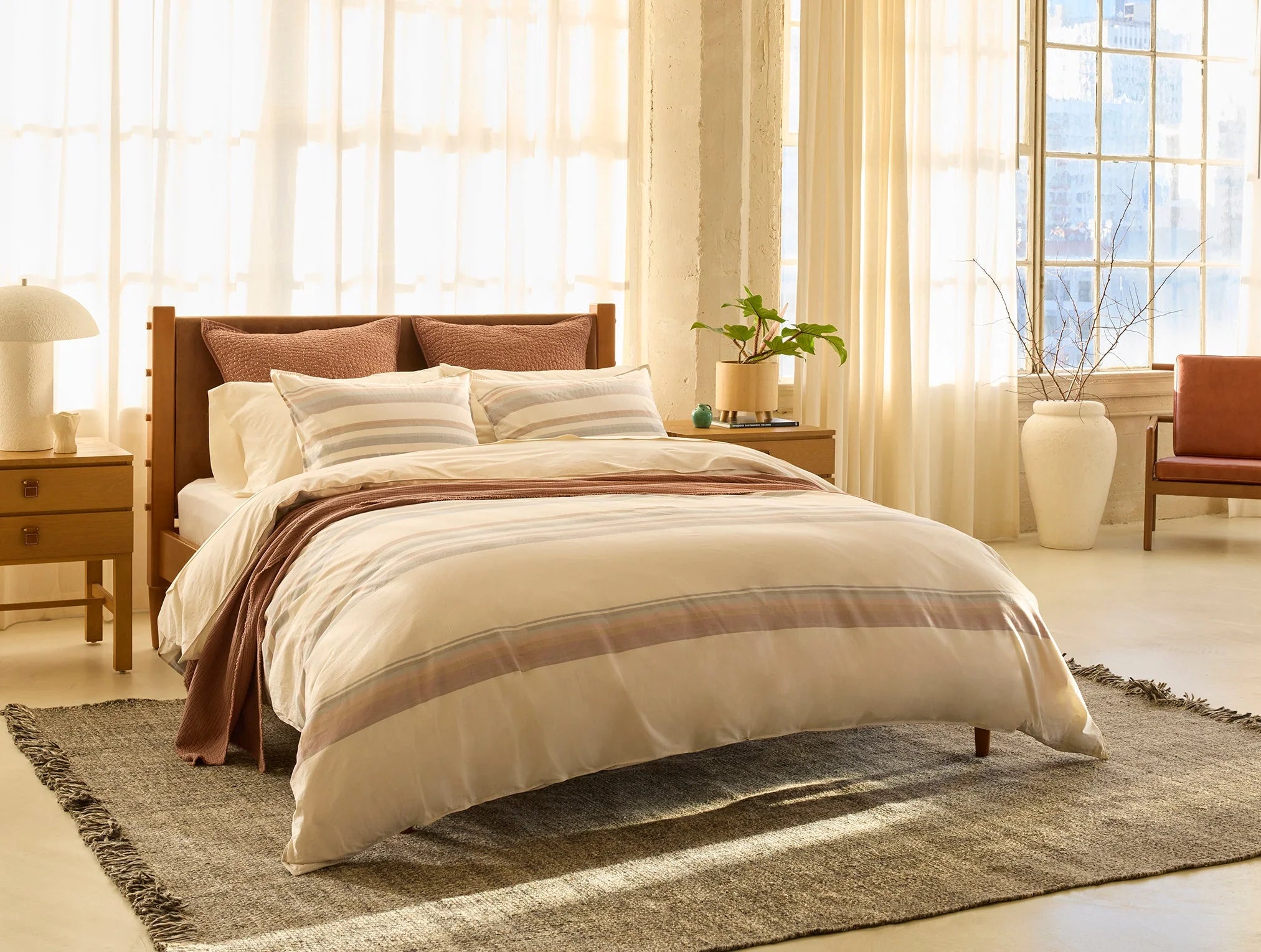 Crestridge Organic Duvet Set