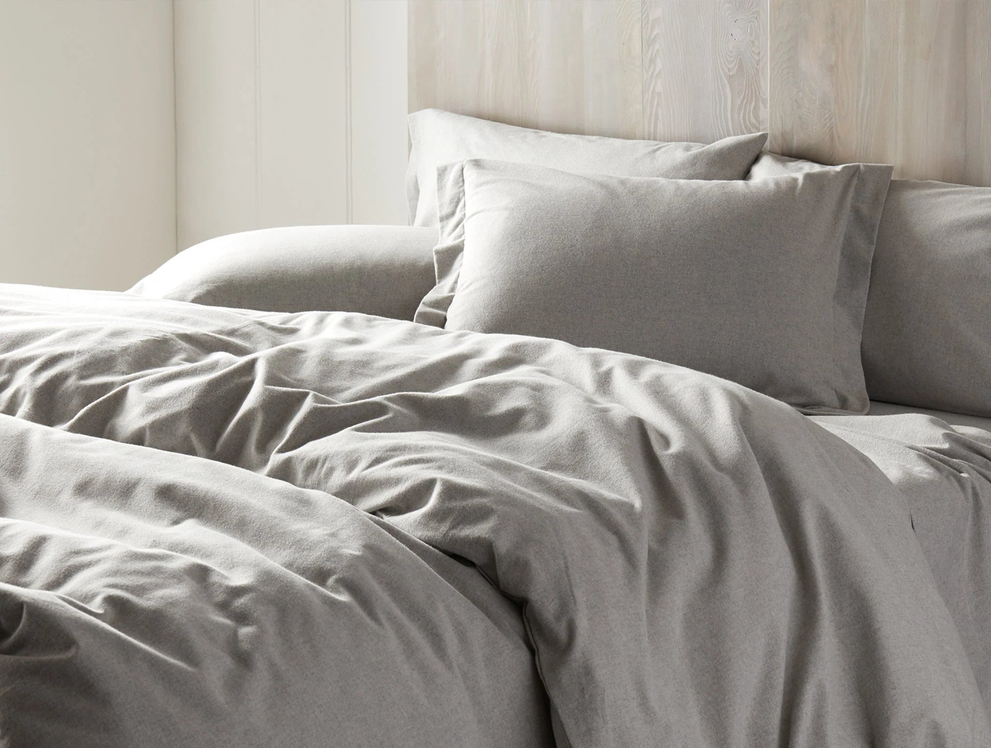 Cloud Brushed™ Organic Flannel Duvet Set