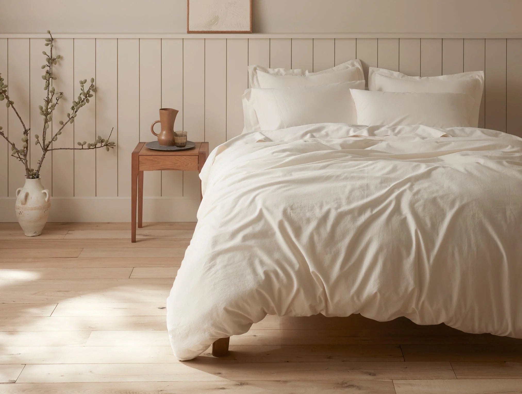 Cloud Soft Organic Sateen Duvet Set